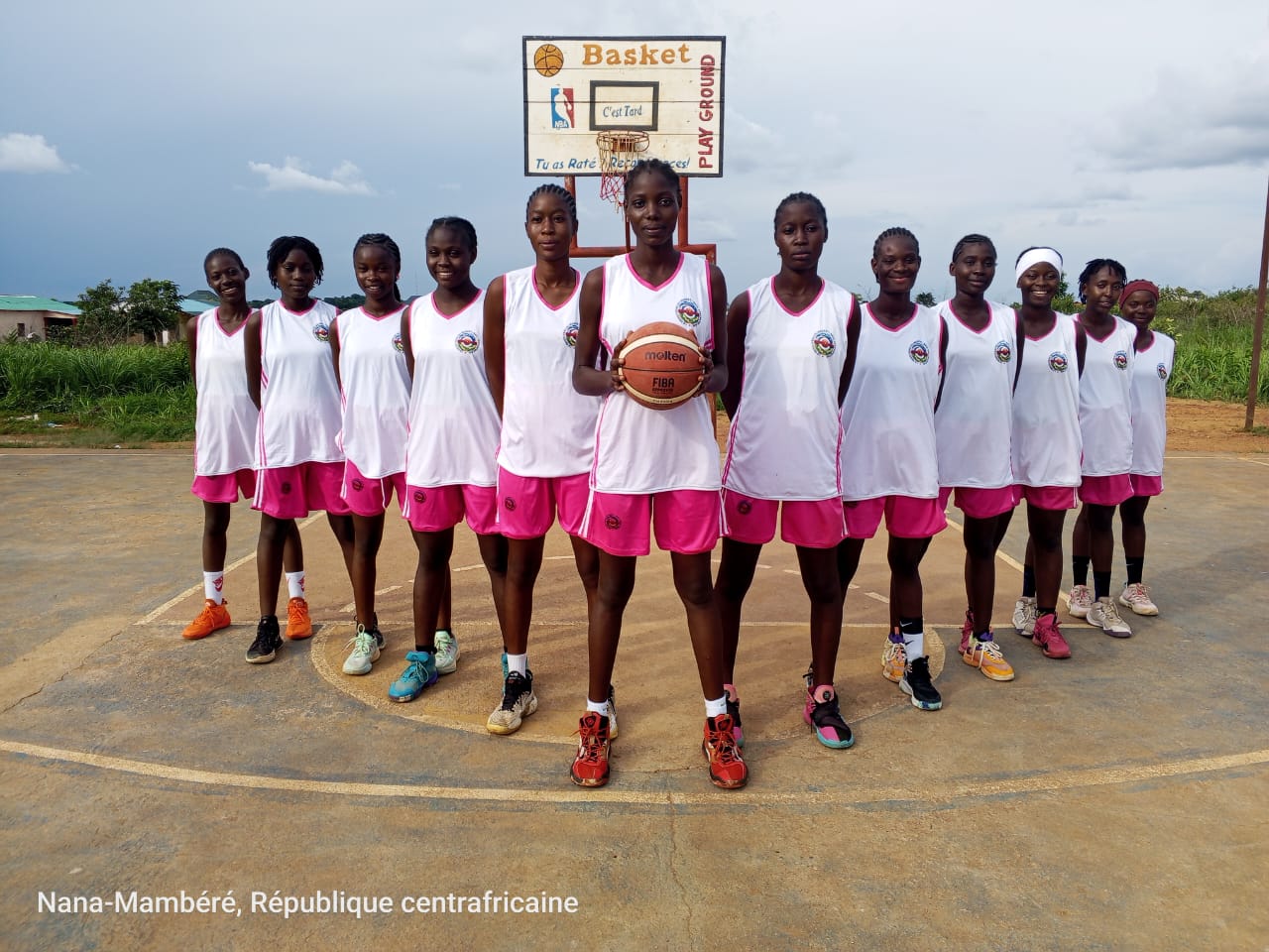Equipe féminine Nana-Mambéré